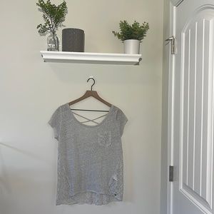 4 for 25🌻Abercombie and fitch grey top